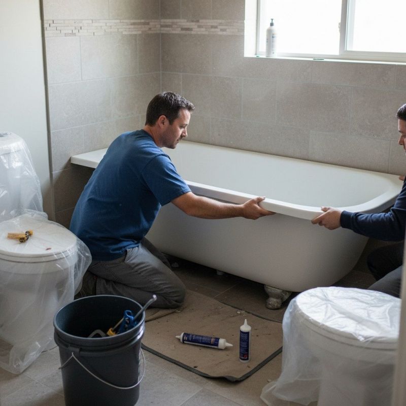 Bathtub Installation